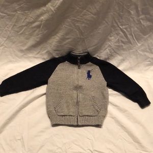 Boys 2/2T Ralph Lauren Zip Up
